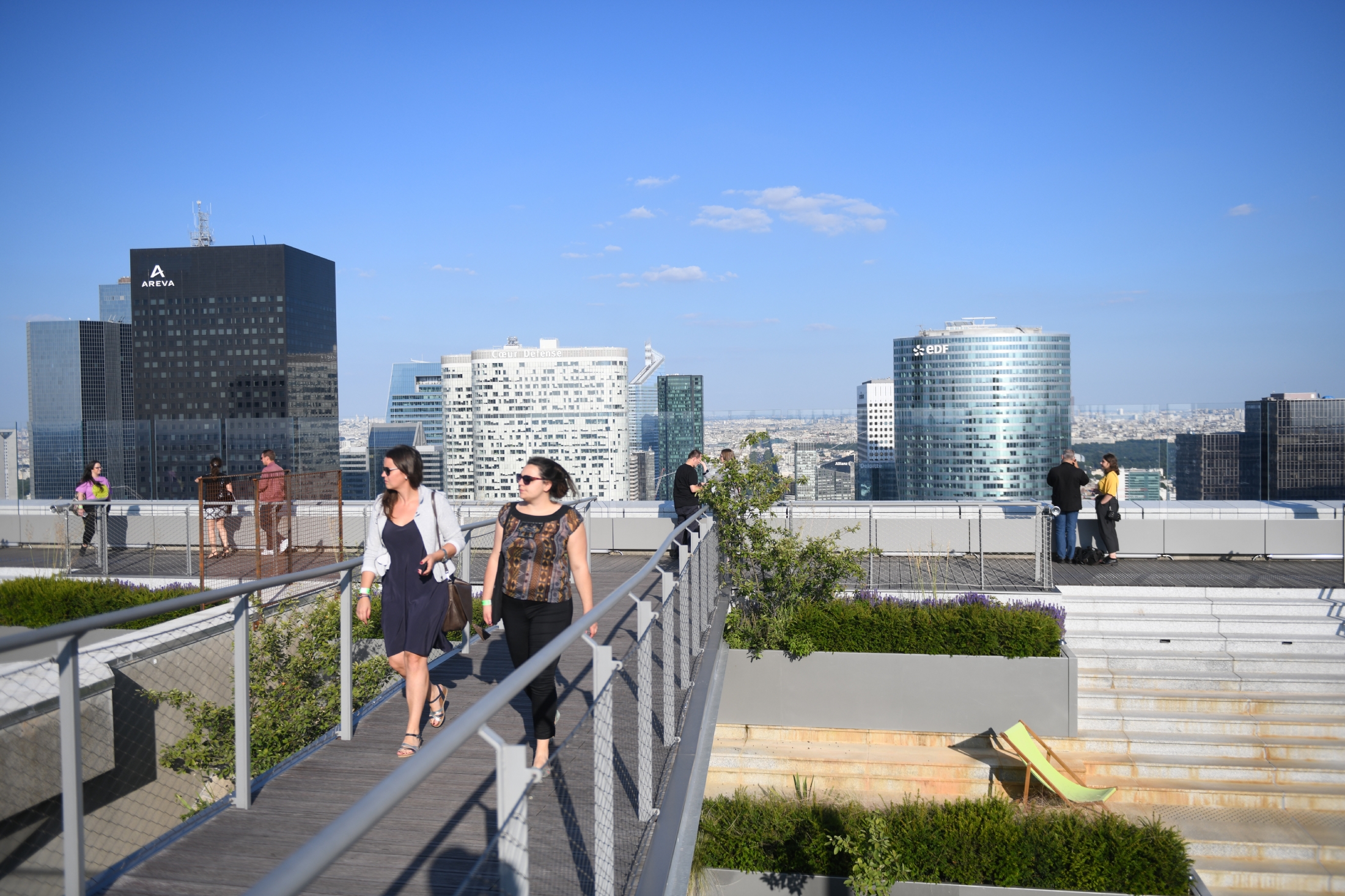 Le Toit de la Grande Arche en juin 2018 - Defense-92.fr