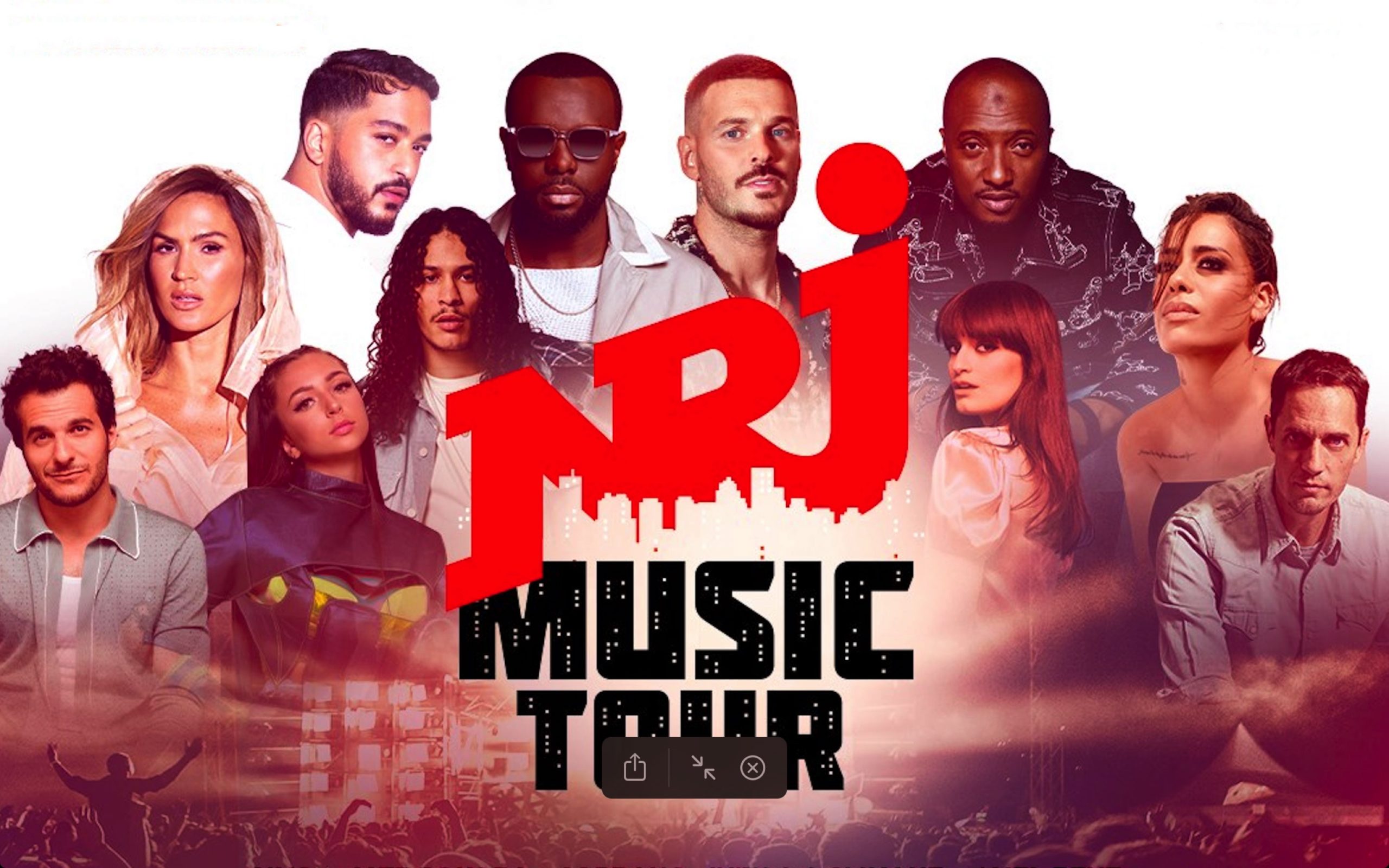 nrj music tour feurs