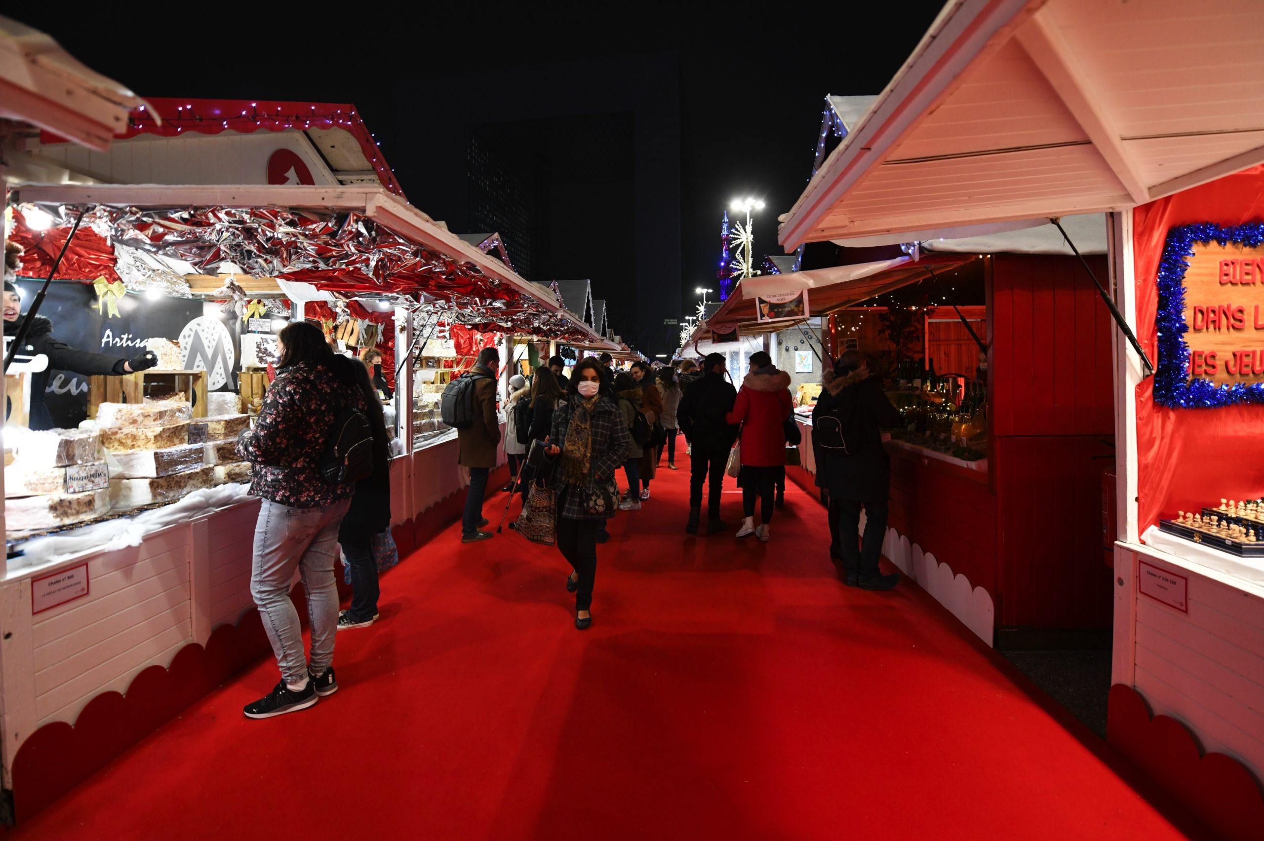 Le Marché de Noël de La Défense fait son retour sur le parvis de La