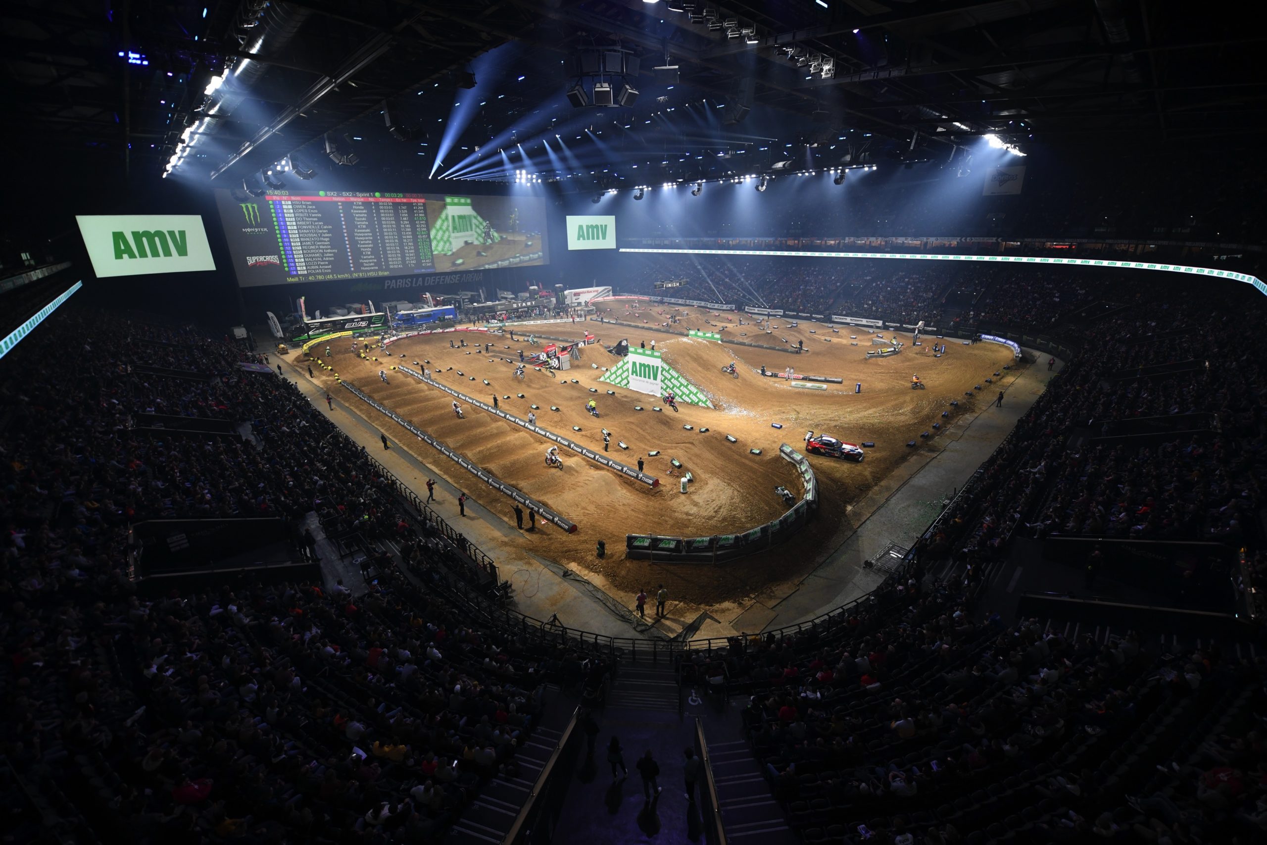 Supercross Paris 2021 at Paris La Défense Arena 