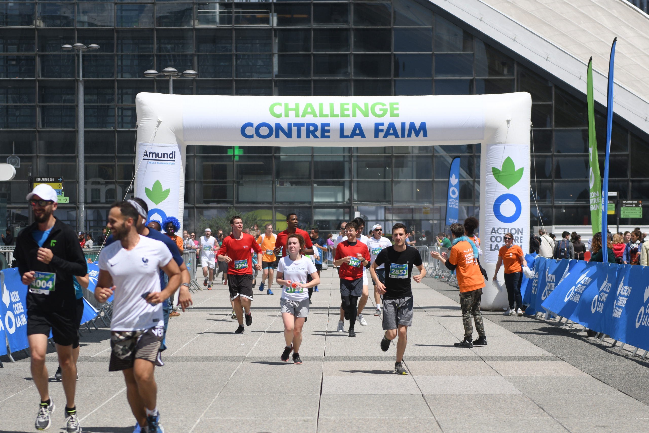 Le Challenge Contre la Faim d’ACF fait son grand retour sur le parvis de La Défense Actualité