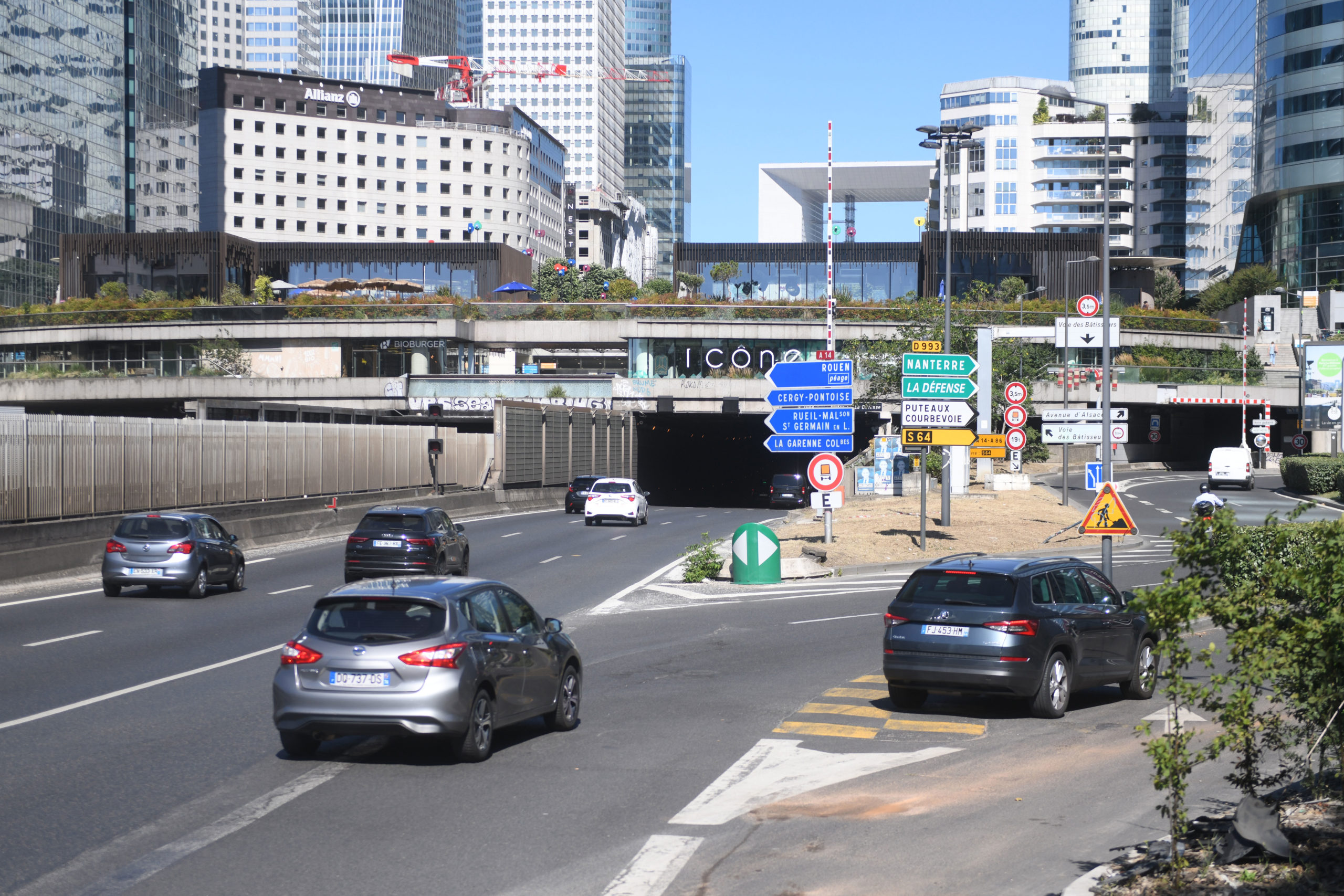 Plusieurs jours de fermeture pour le tunnel Nanterre La Défense de l
