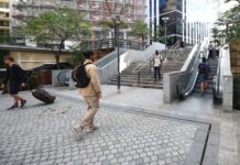 Courbevoie remet tout doucement en fonctionnement les escalators du Faubourg de l’Arche