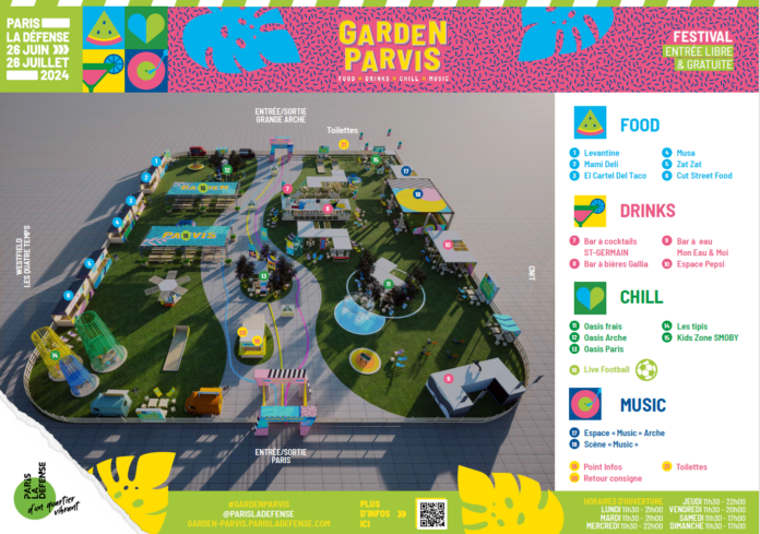 Garden Parvis, un mois de musique, de détente et de bonne humeur au ...