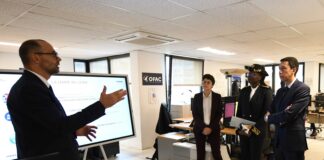 Othman Nasrou à la rencontre des enquêteurs de Pharos