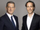 Vincent Rouget (à droite) va succéder à Jean-Marie Tritant (à gauche) au poste de e directeur général et président du directoire d'URW - URW