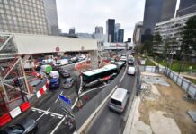 Chantier de la ligne 15 Ouest : un nouveau schéma de circulation à la Rose de Cherbourg