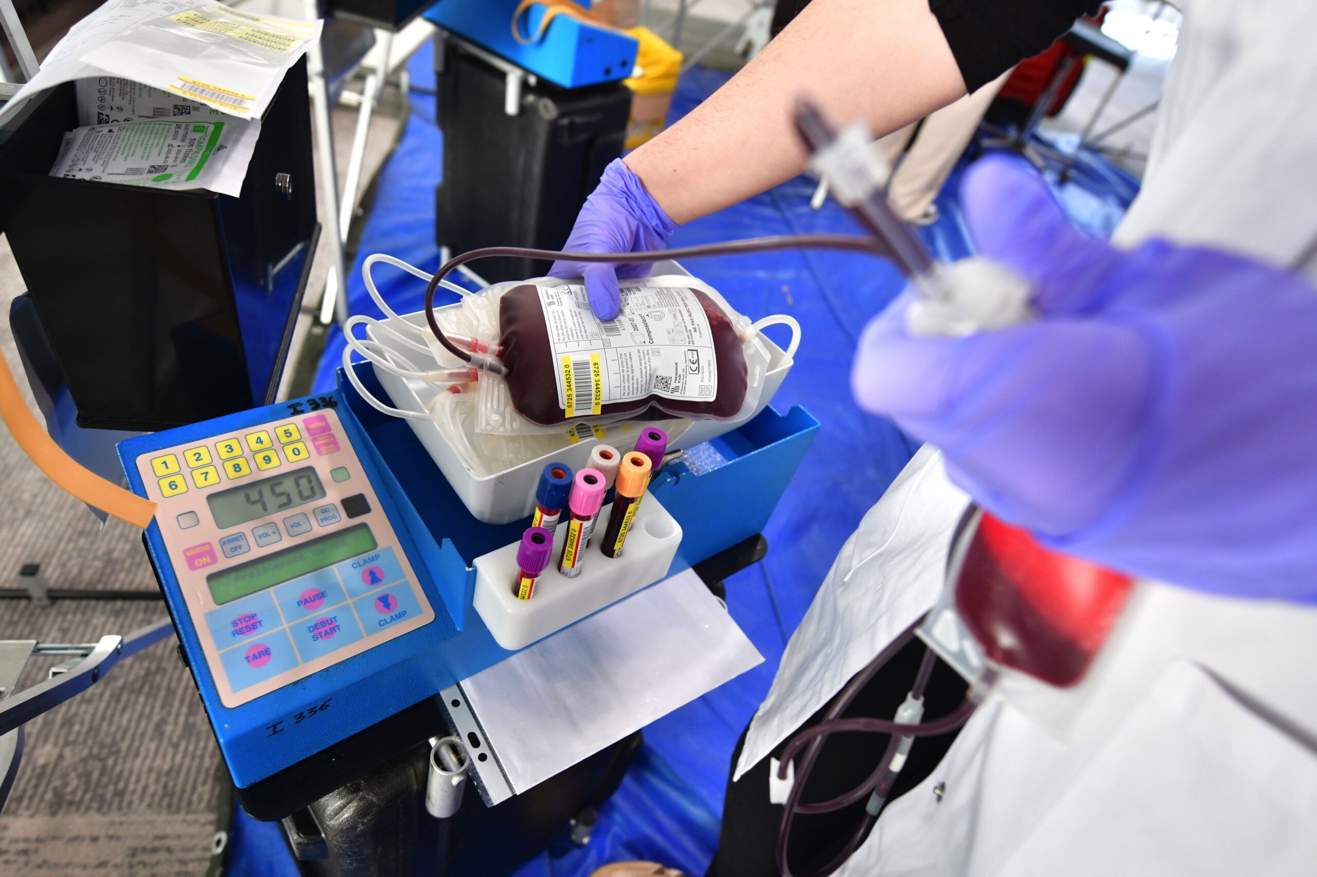 L’EFS a prélevé 182 donateurs lors de sa dernière collecte de sang à La Défense