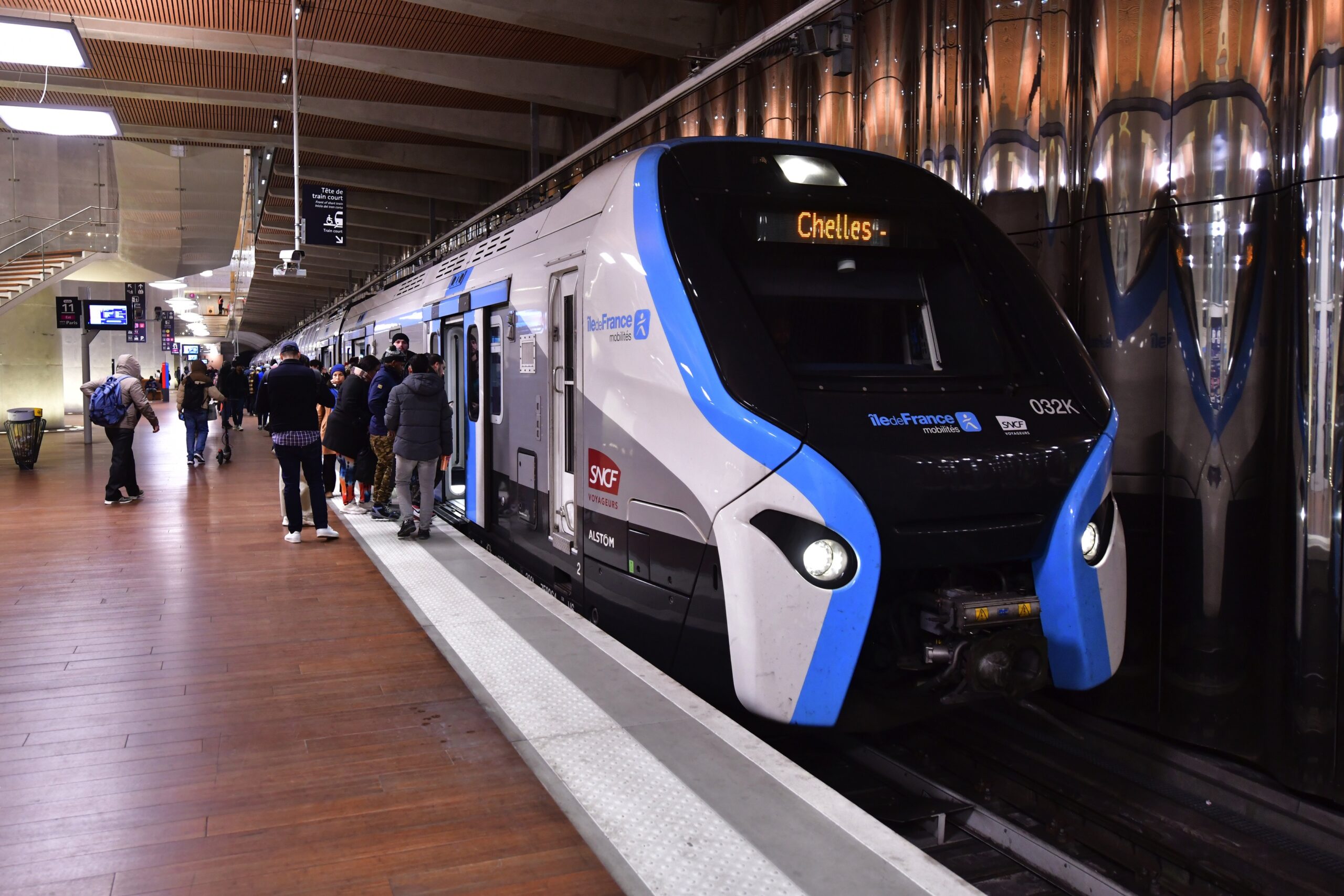 Un début d’année avec pas mal de travaux sur la ligne E du RER