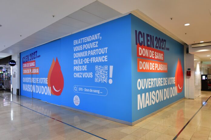 La Maison du don de l’EFS doit ouvrir au printemps 2026 - Defense-92.fr