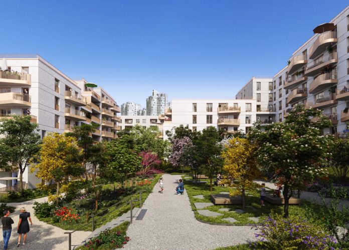 Cogedim va lancer son programme Eklo à Nanterre - LAMT / Itar Architecture / Temple