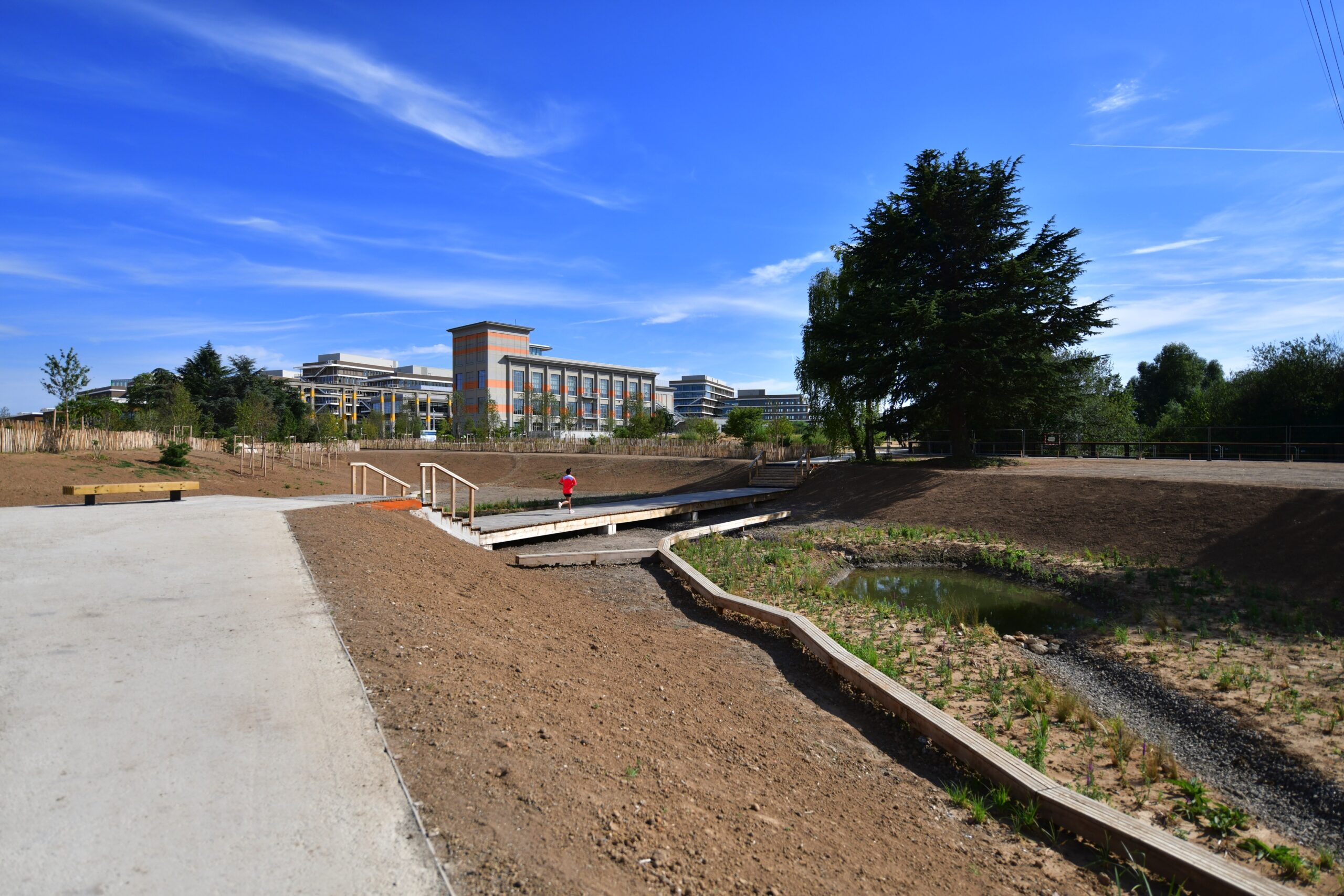 Le parc départemental du Chemin de l’Île de Nanterre s’enrichit d’un nouveau jardin