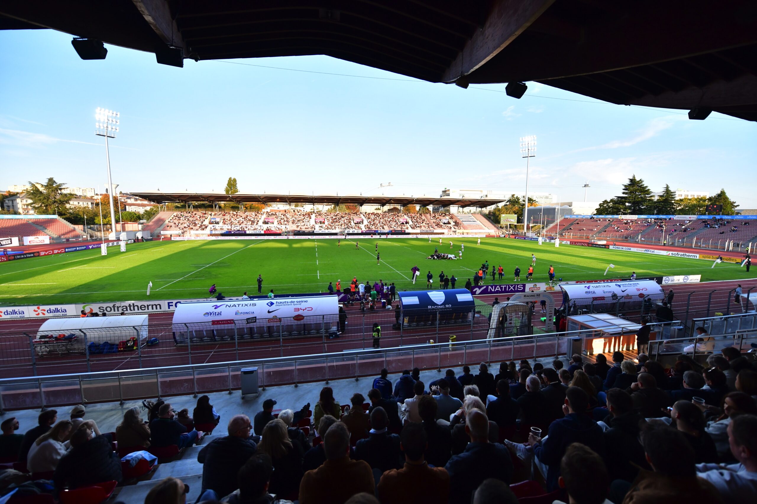 Top 14 : pour son premier match à domicile de la saison, le Racing 92 va se rendre à Créteil