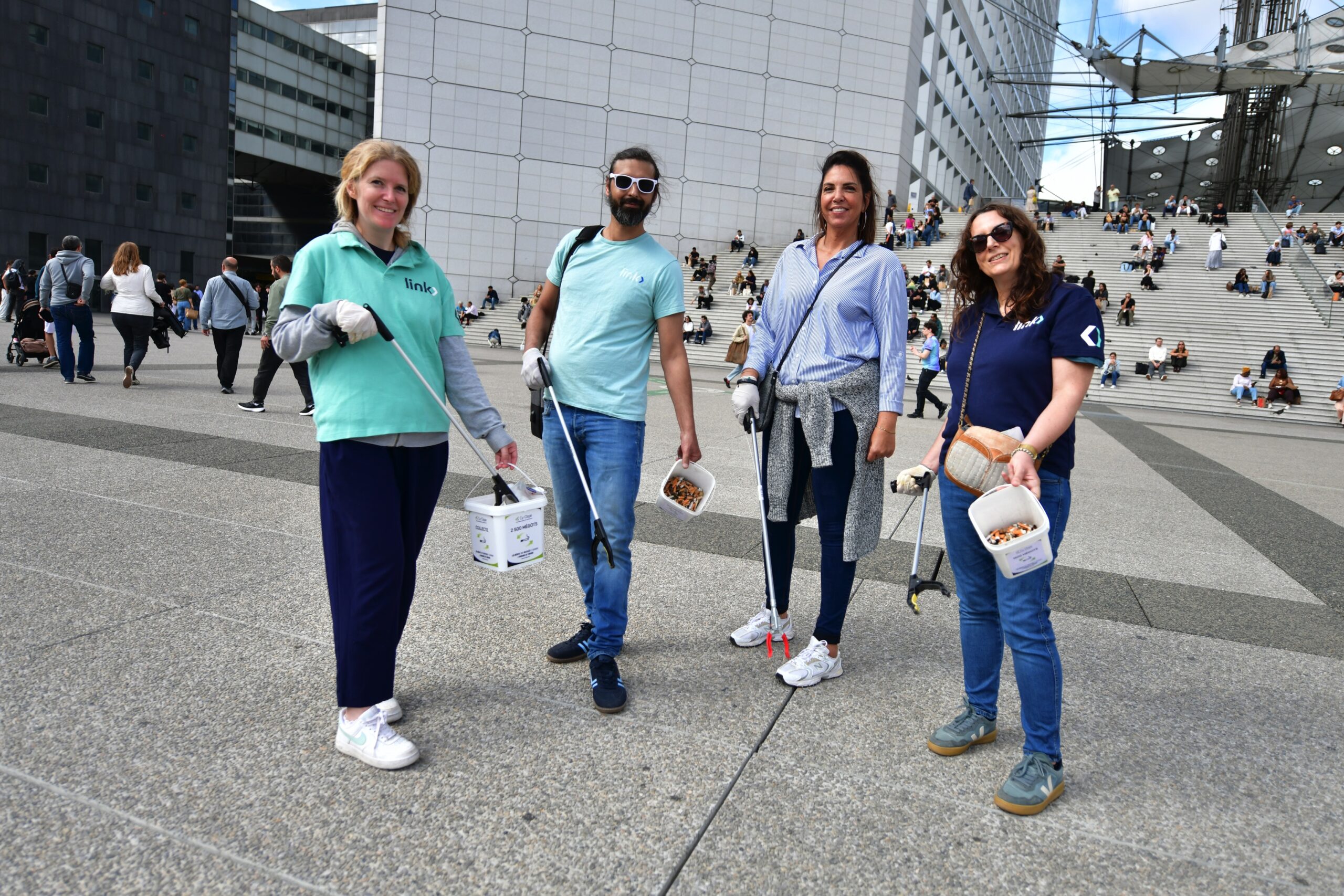 Pour le World Cleanup Day, ils ont ramassé des milliers de mégots et de détritus en tout genre