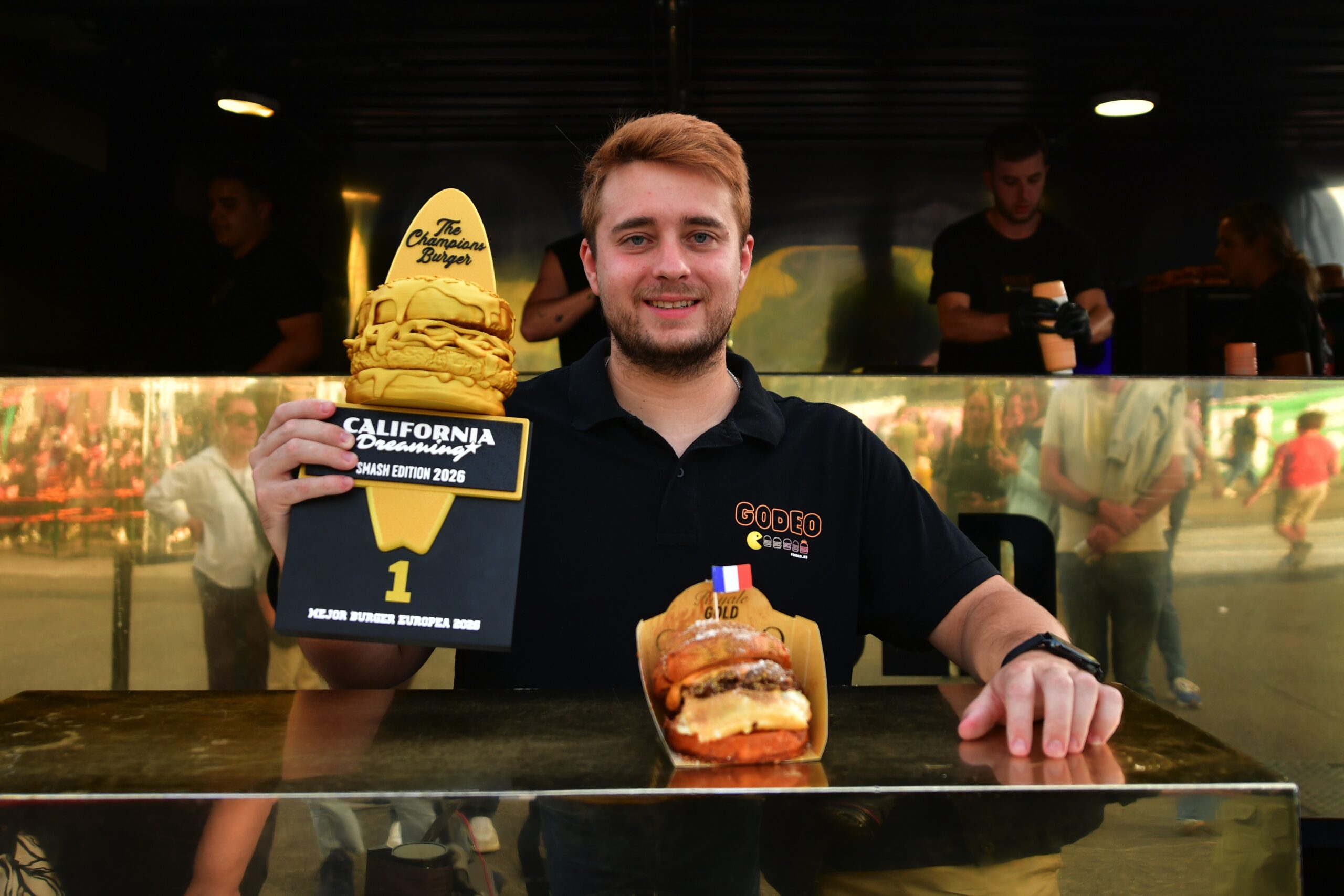 The Champions Burger : « Umami Gold » de Godeo sacré meilleur burger d’Europe
