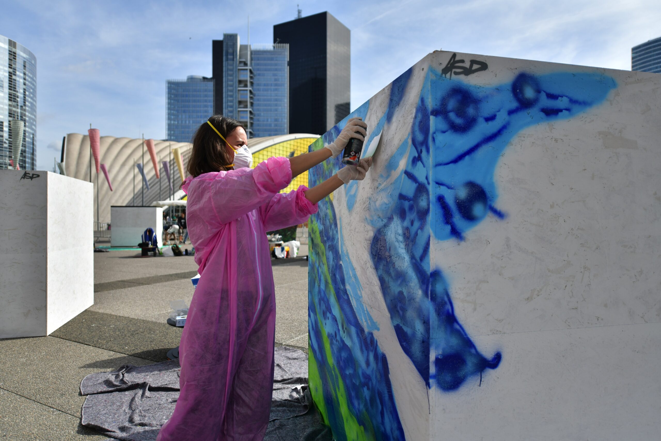 L’ASD organise son premier festival de street art sur le parvis de La Défense