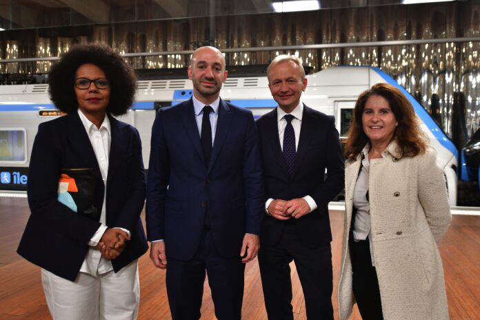 Marianne Duranton et Audrey Pulvar étaient également aux côtés de Benjamin Haddad et de Piotr Serafin lors de cette visite - Defense-92.fr